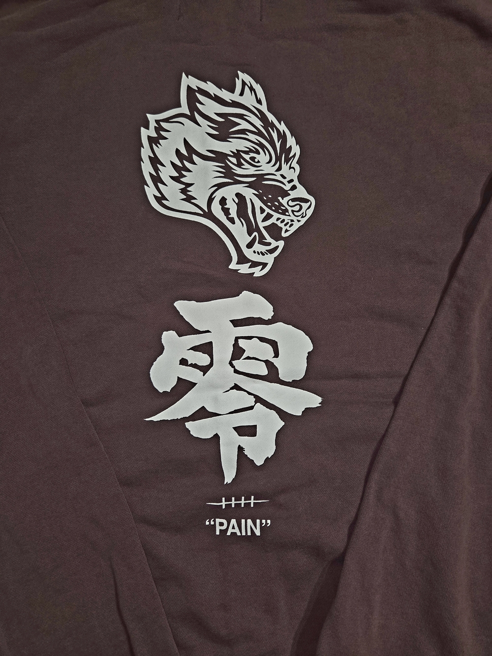 Darc Sport/Naruto Collab "PAIN" Unisex Purple Zip-Up Hoodie - Picture 9 of 9